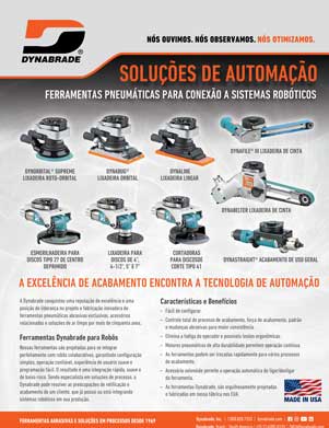 Dynabrade Automation & Robotics Solutions Brochure Portugu&ecirc;s