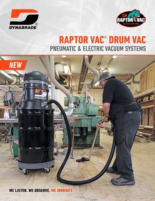 Dynabrade Raptor Vac Drum Vac Literature
