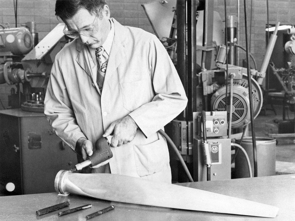 Walter Welsch Dynabrade Founder & Inventor of Dynafile&reg;