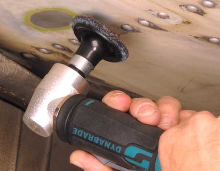 Dynabrade Disc Sander Aerospace Industry
