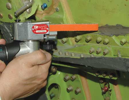 Dynabrade Mini-Dynafile 2 Aerospace Industry