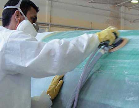 Wind Turbine Rotor Sanding