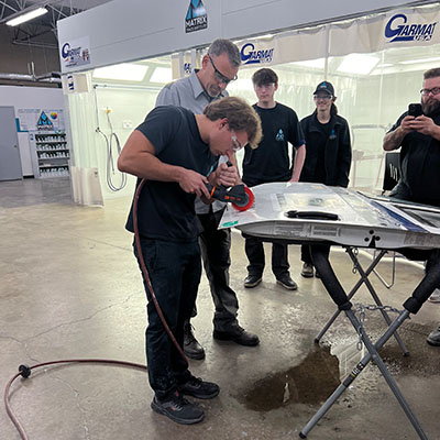 Nitrozip demo for auto tech student